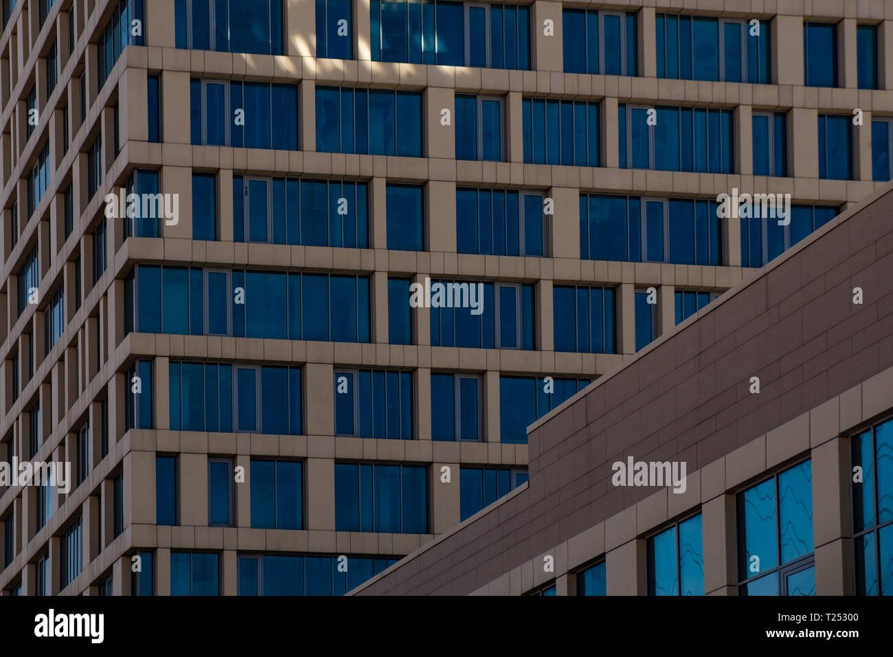 windows office building for background Stock Photo - Alamy