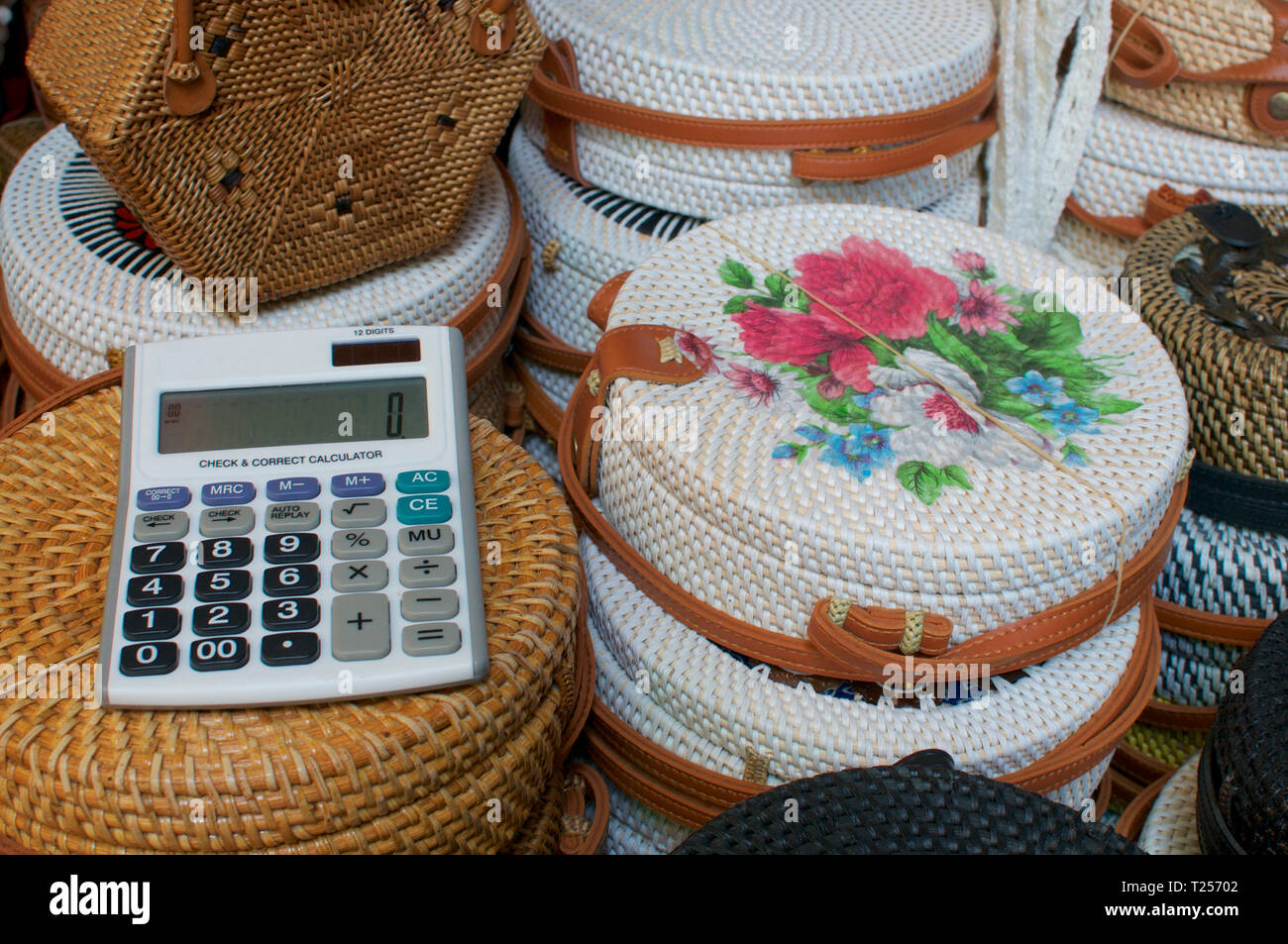 balinese rattan bags