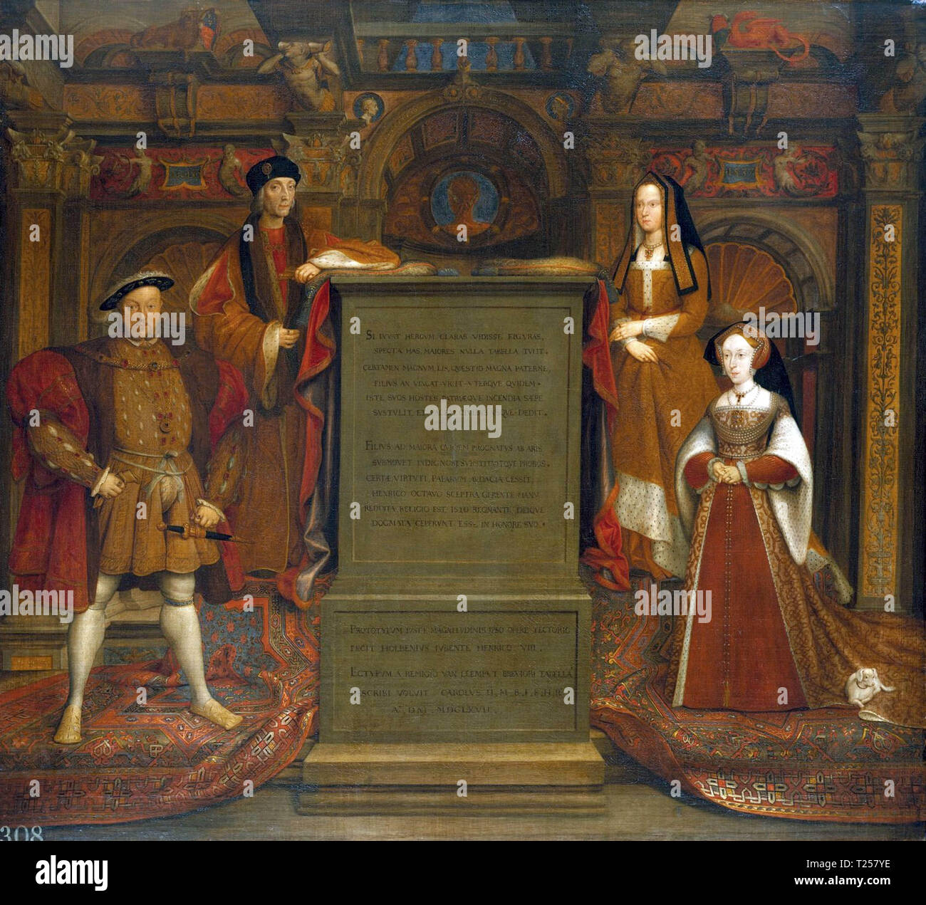Portrait from Henry VIII s Tudor Court Stock Photo Alamy