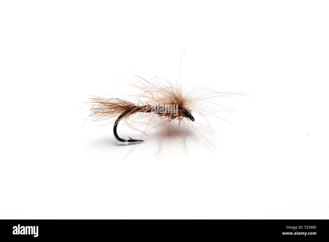 fly fishinig, fly tying hooks close up Stock Photo Alamy