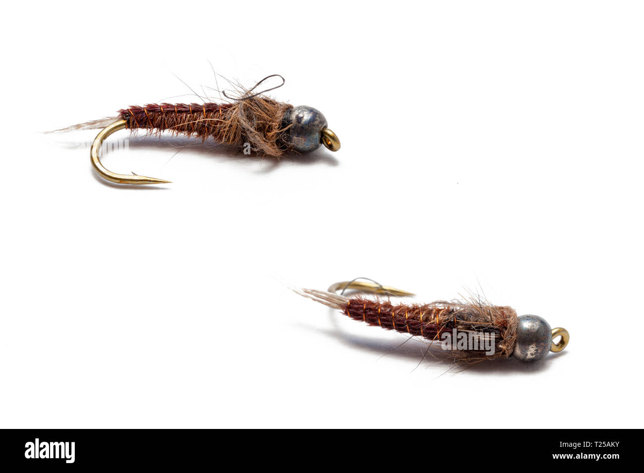 Fly fishing hooks Cut Out Stock Images & Pictures - Page 2 - Alamy