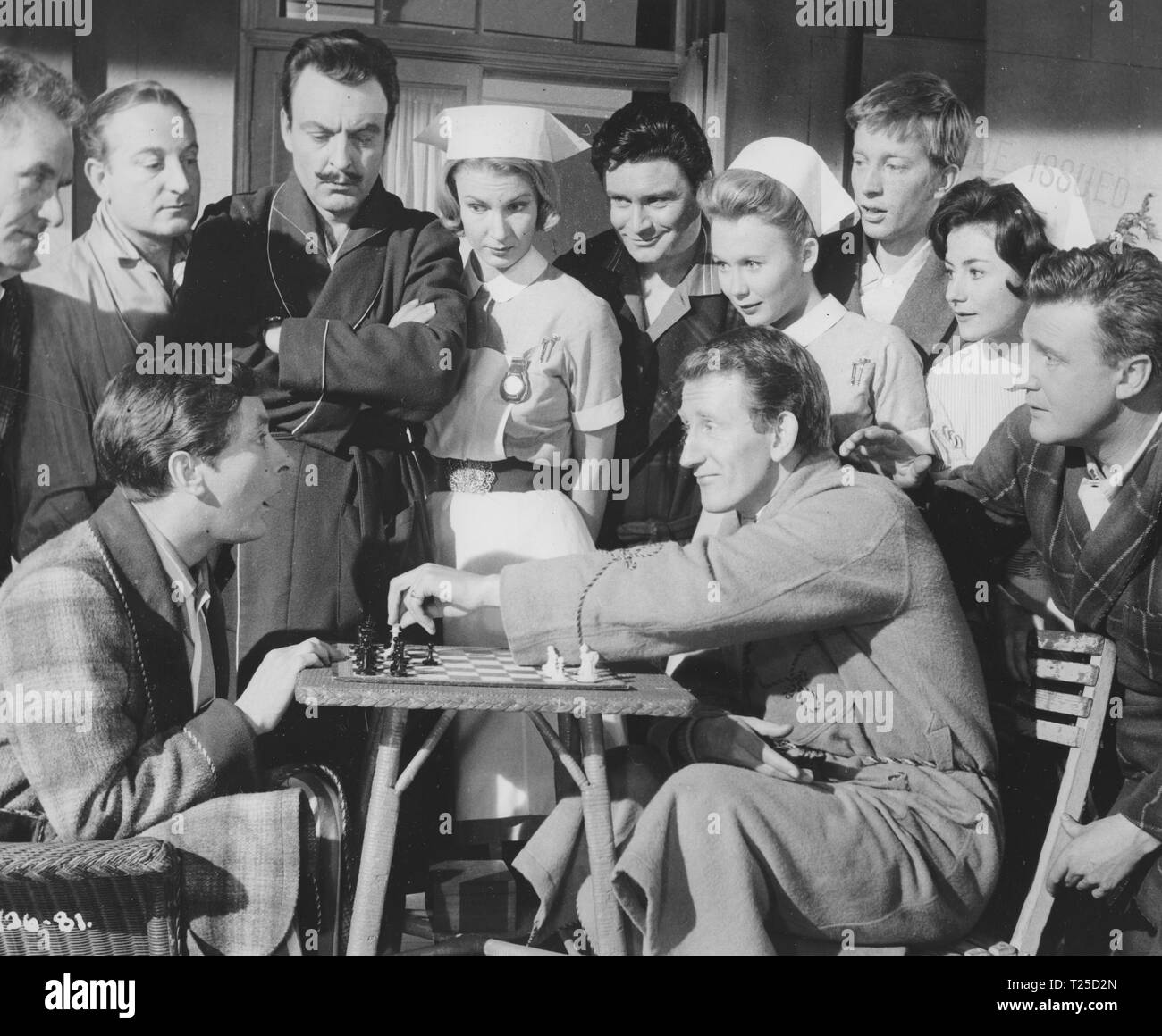 Twice Round the Daffodils (1962)  Kenneth Willliams,  Juliet Mills,  Donald Sinden,   Lance Percival,  Andrew Ray, Ronald Lewis,  Donald Houston,  Amanda Reiss,  Barbara Roscoe,      Date: 1962 Stock Photo