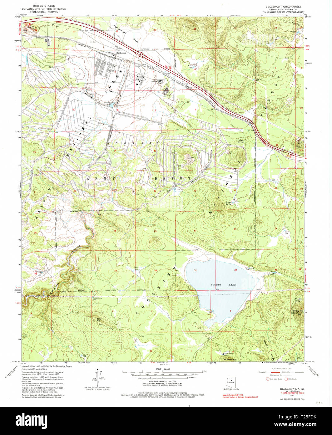 Bellemont arizona Cut Out Stock Images & Pictures Alamy