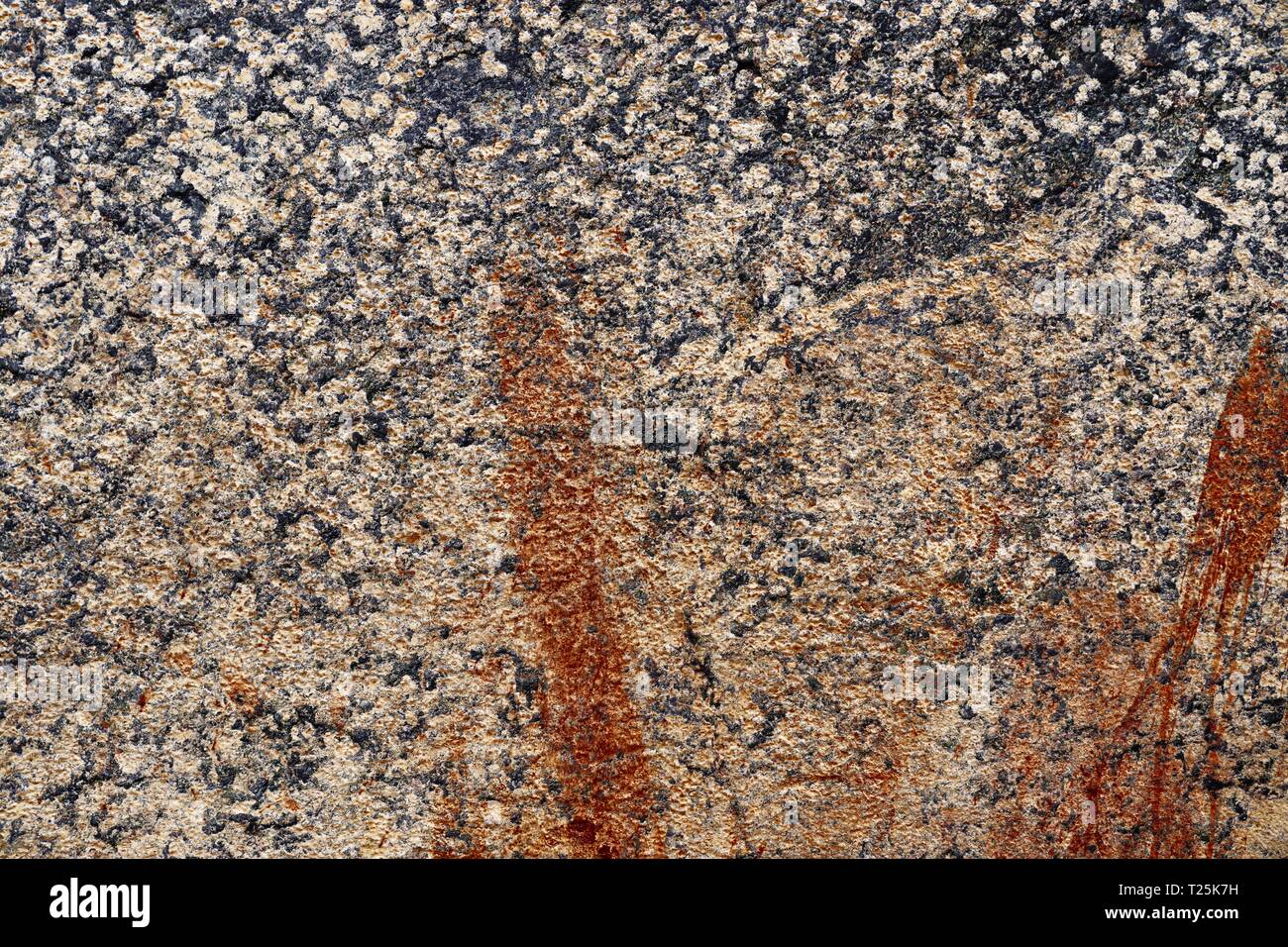 Interesting close up structures of cement and sand stone walls in high ...