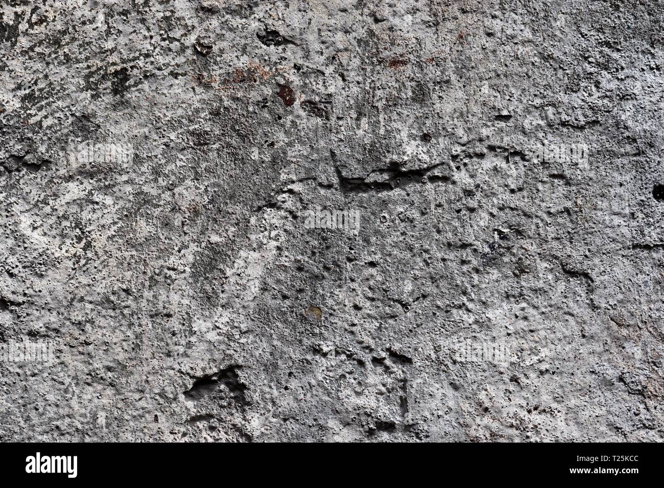 Interesting close up structures of cement and sand stone walls in high ...