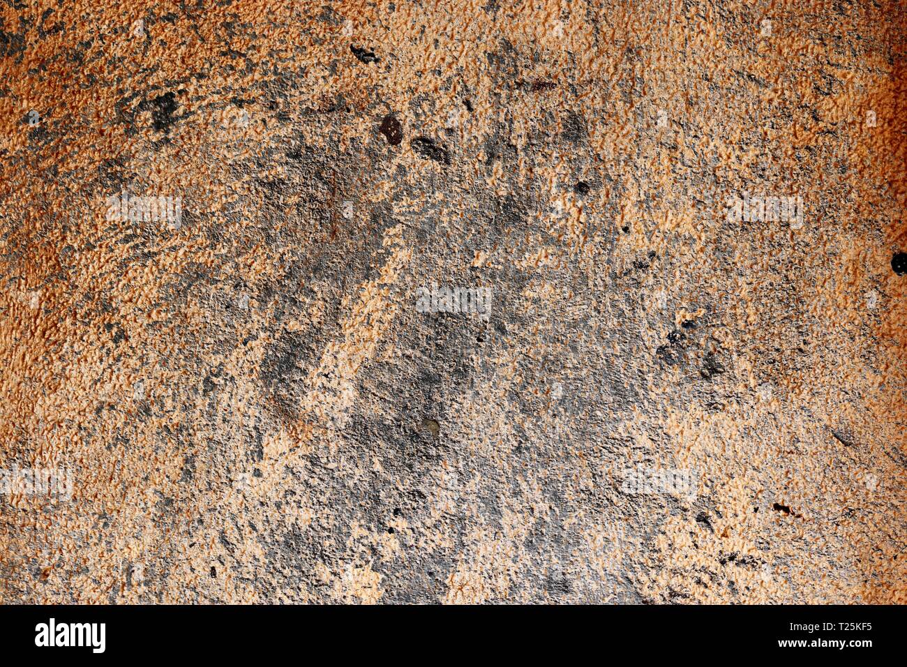 Interesting close up structures of cement and sand stone walls in high ...