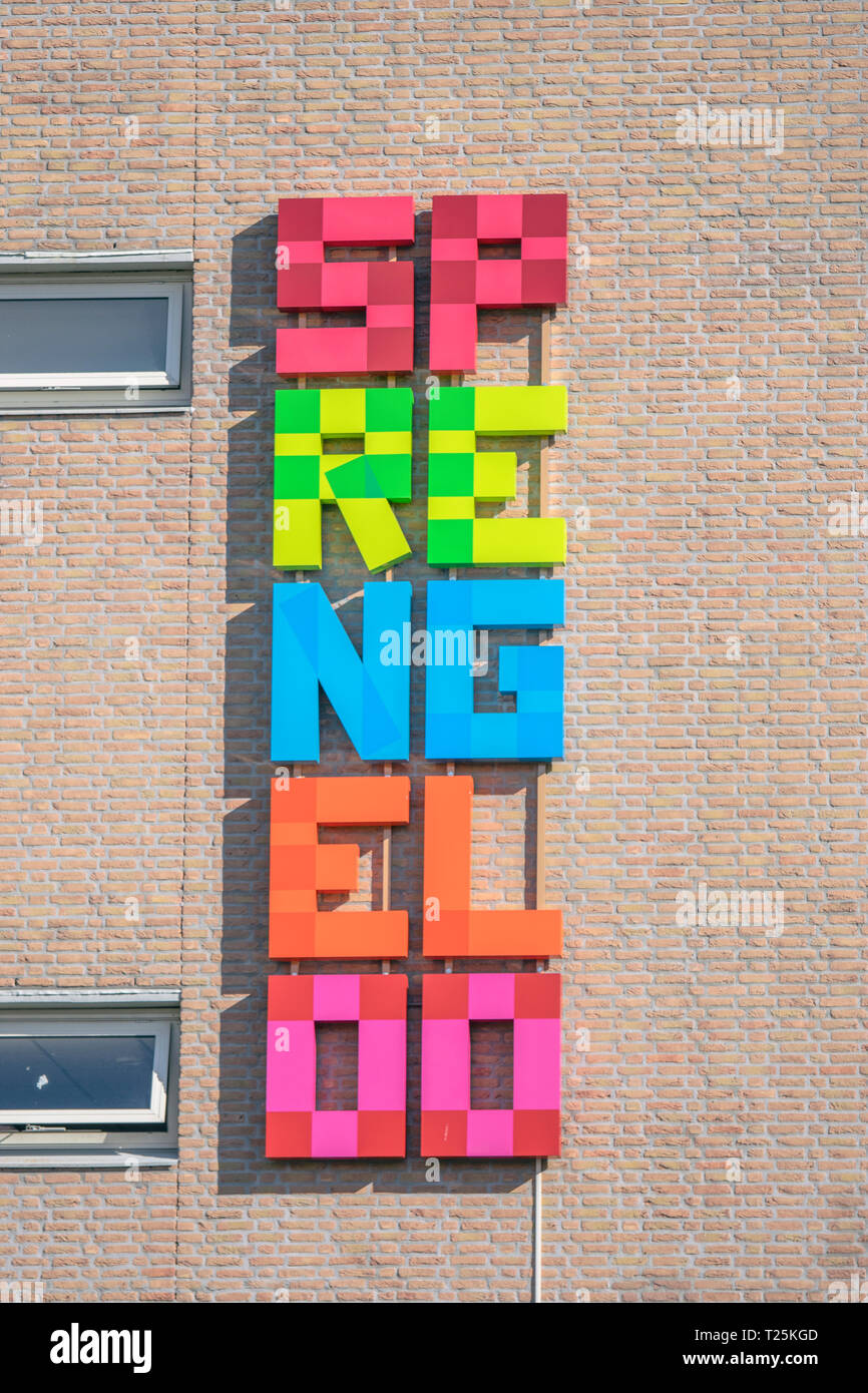 Billboard From The Sprengeloo VMBO School At Apeldoorn The Netherlands 2018 Stock Photo - Alamy