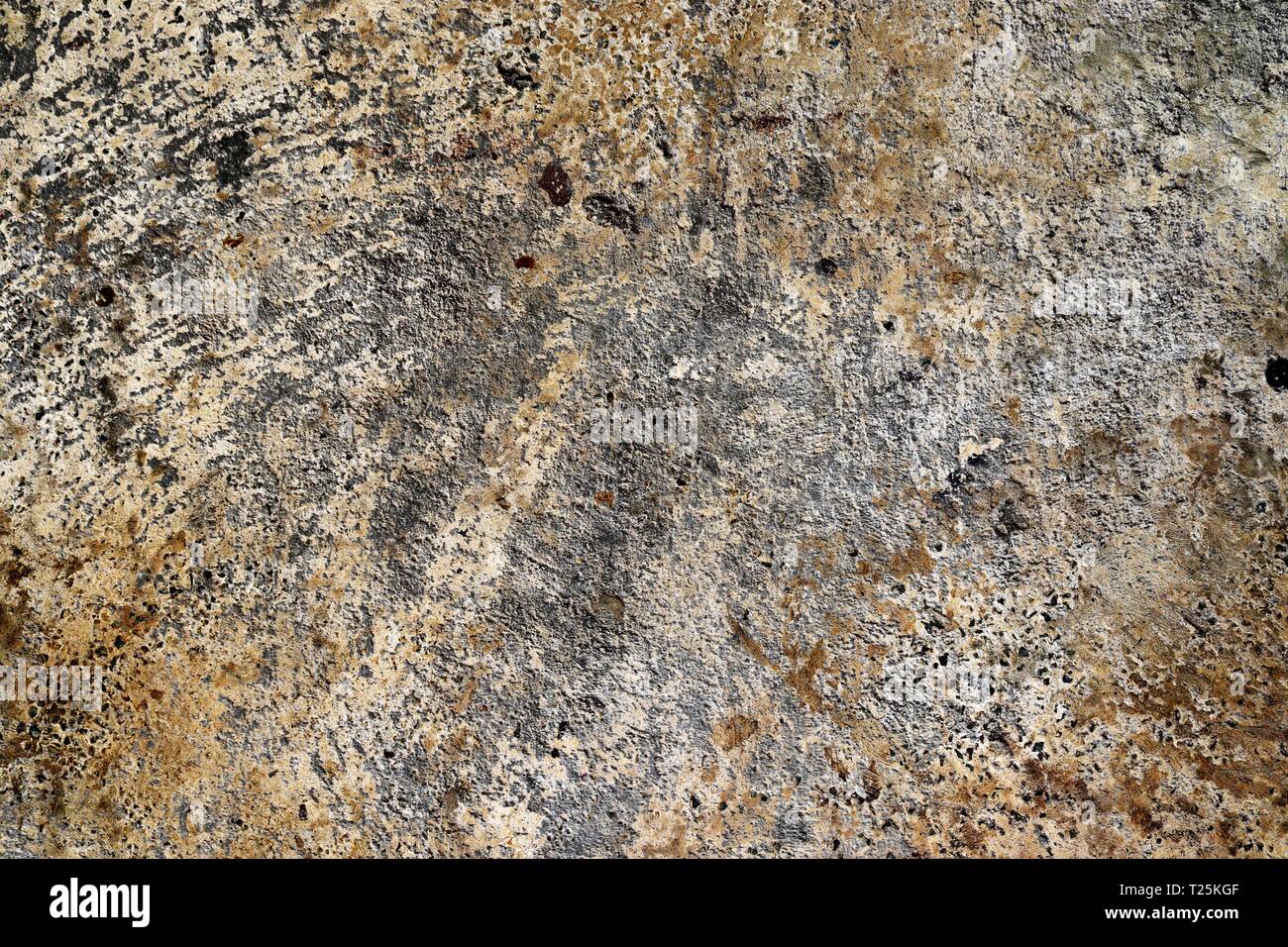 Interesting close up structures of cement and sand stone walls in high ...