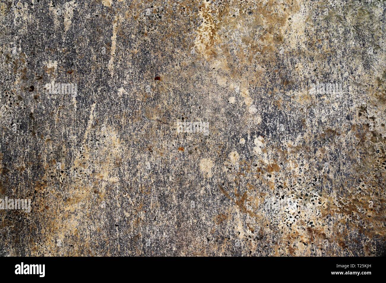 Interesting close up structures of cement and sand stone walls in high ...