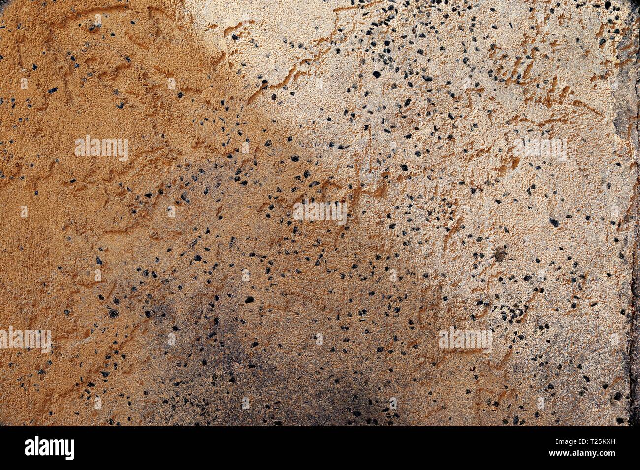 Interesting close up structures of cement and sand stone walls in high ...