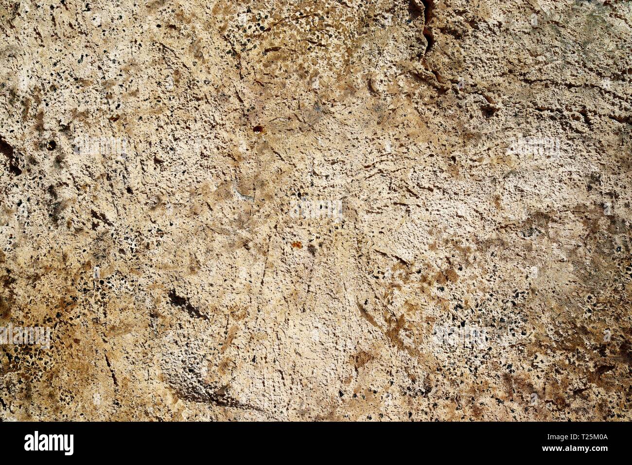 Interesting close up structures of cement and sand stone walls in high ...