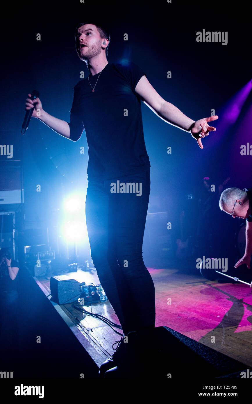Irish pop rock band Wild Youth support The Script at Portsmouth ...