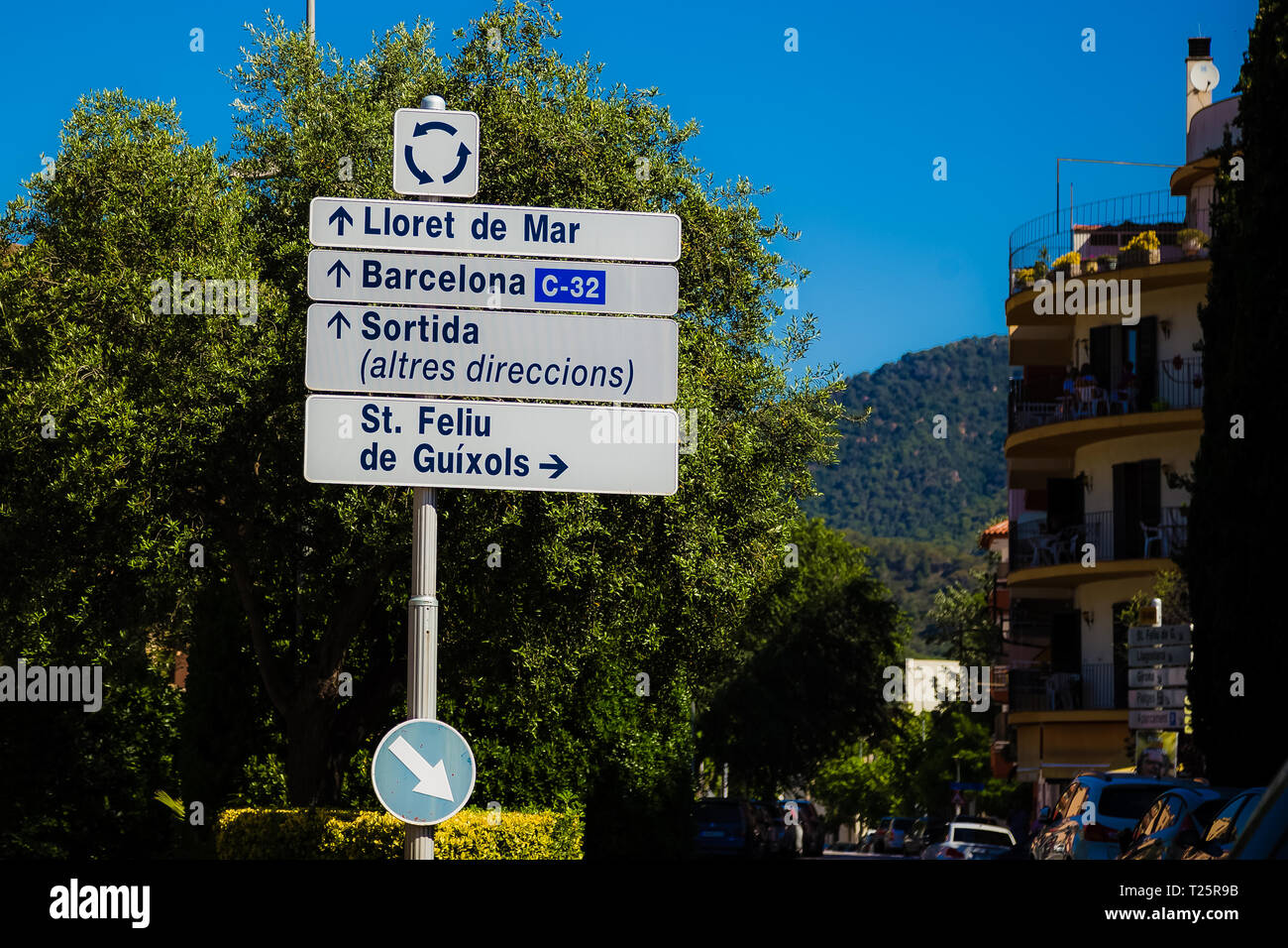 Sortida Sign Country Sortida hi-res stock photography and images - Alamy