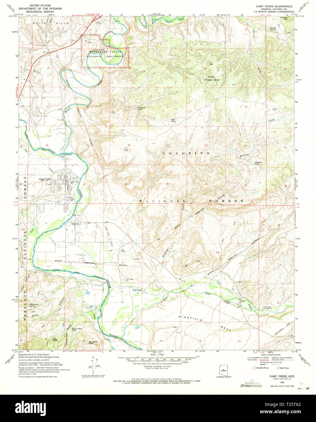 Map Of Camp Verde Az Maps For You