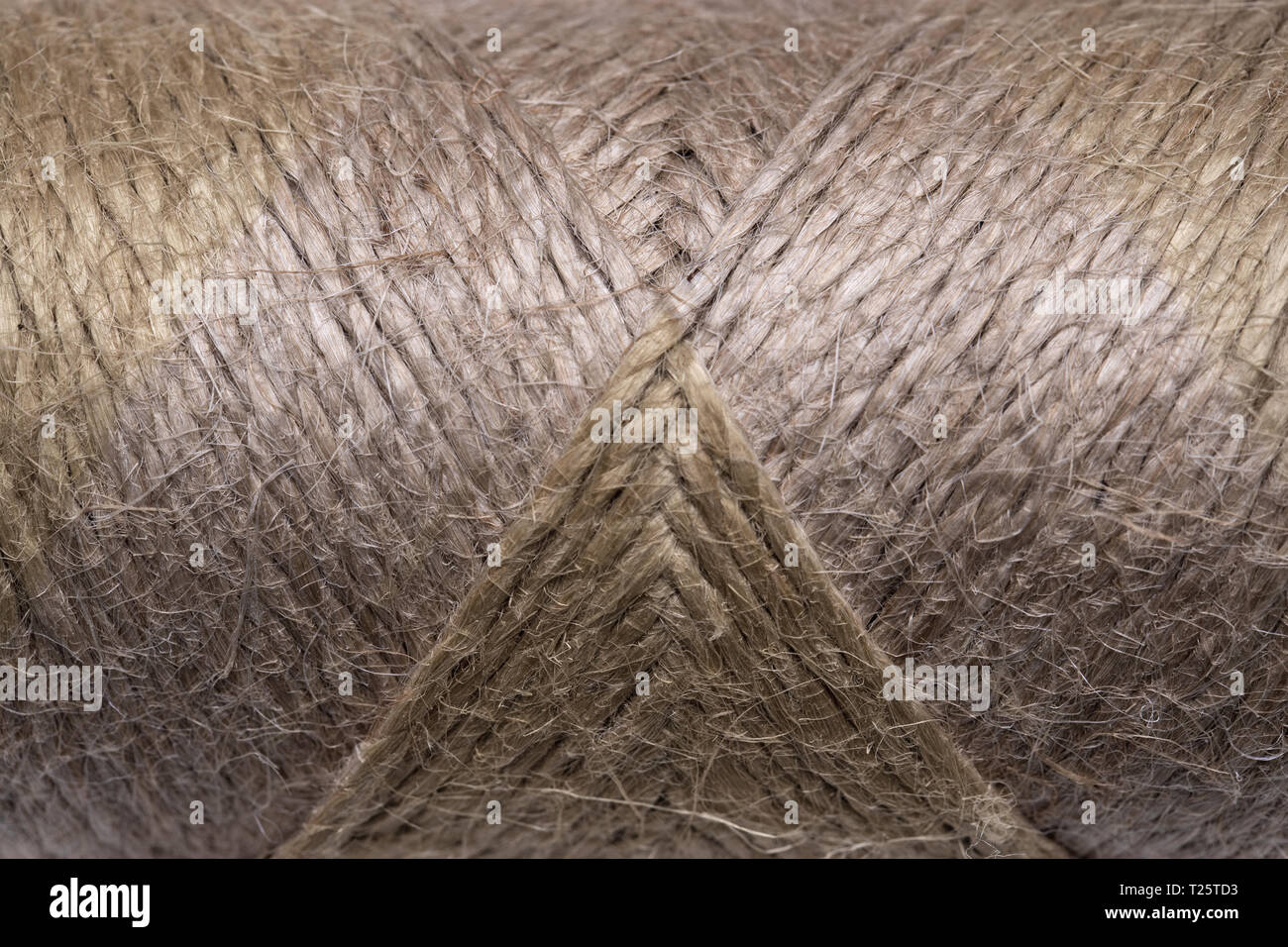 Texture of a braided rope Stock Photo