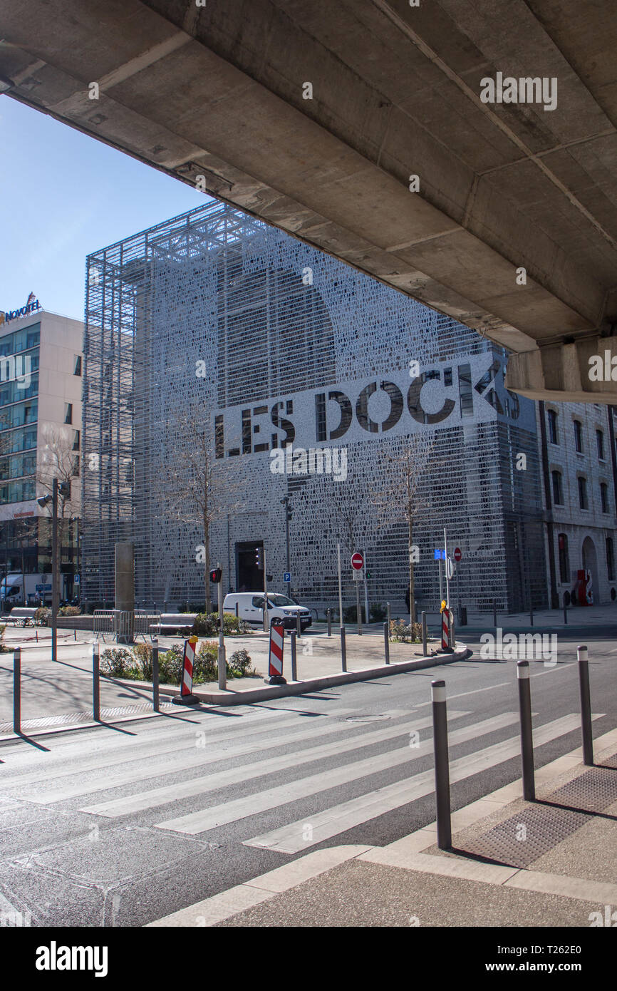 Marseille La Joliette,Euromed Stock Photo Alamy