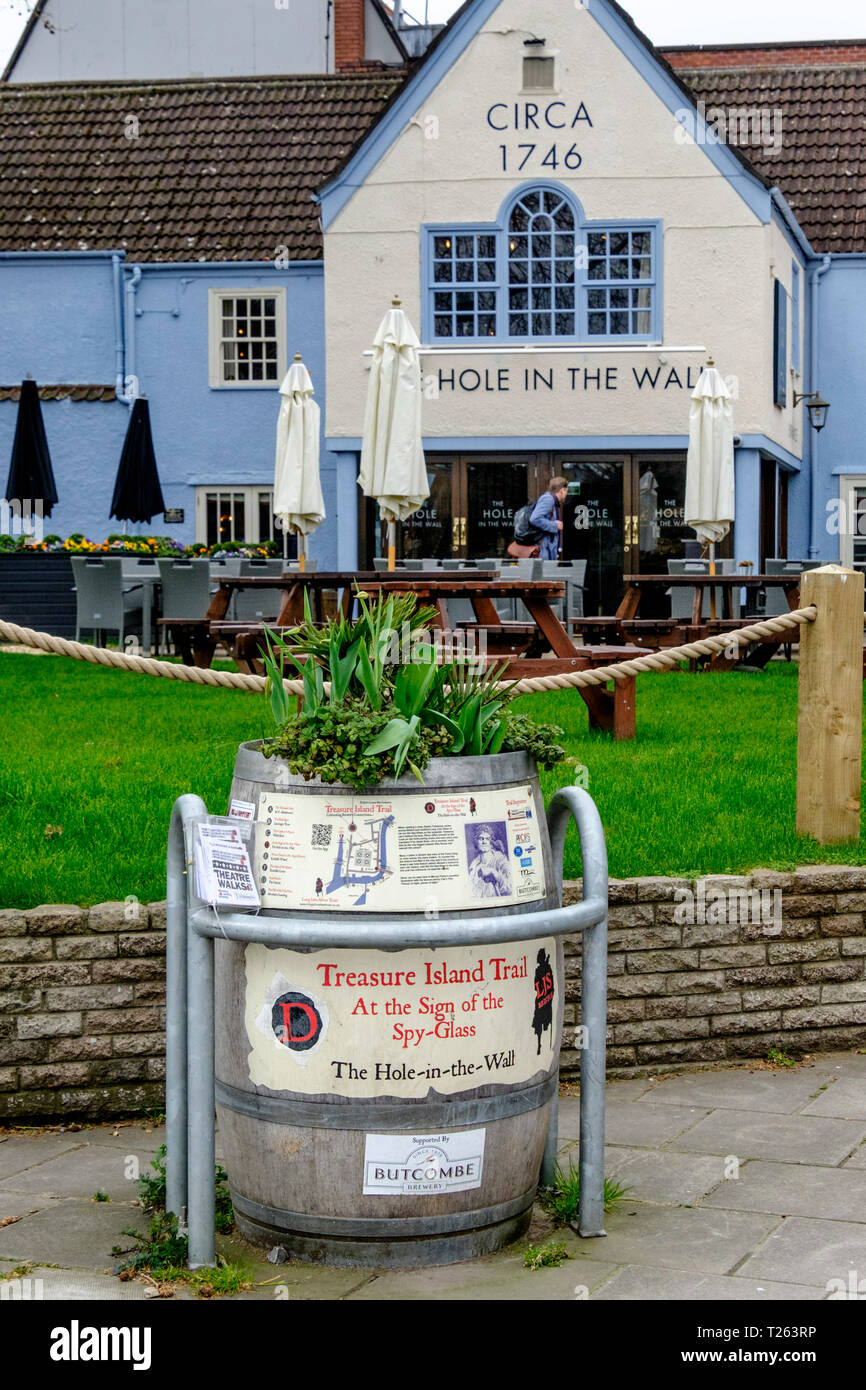 The Treasure Island Trail Bristol. A trail based on the sites inspired