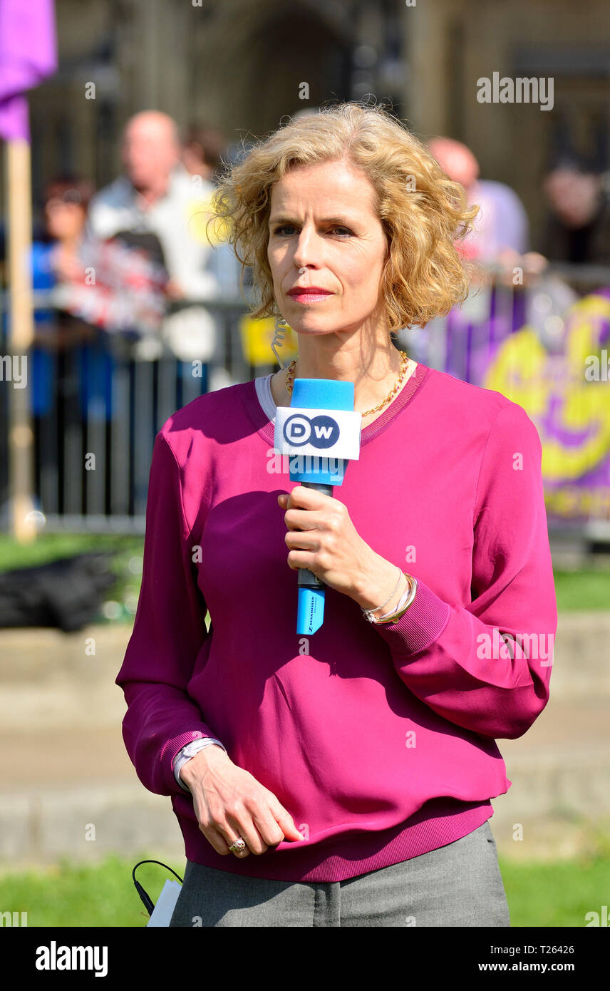 Birgit Maass - Deutsche Welle UK correspondent - reporting on Brexit ...