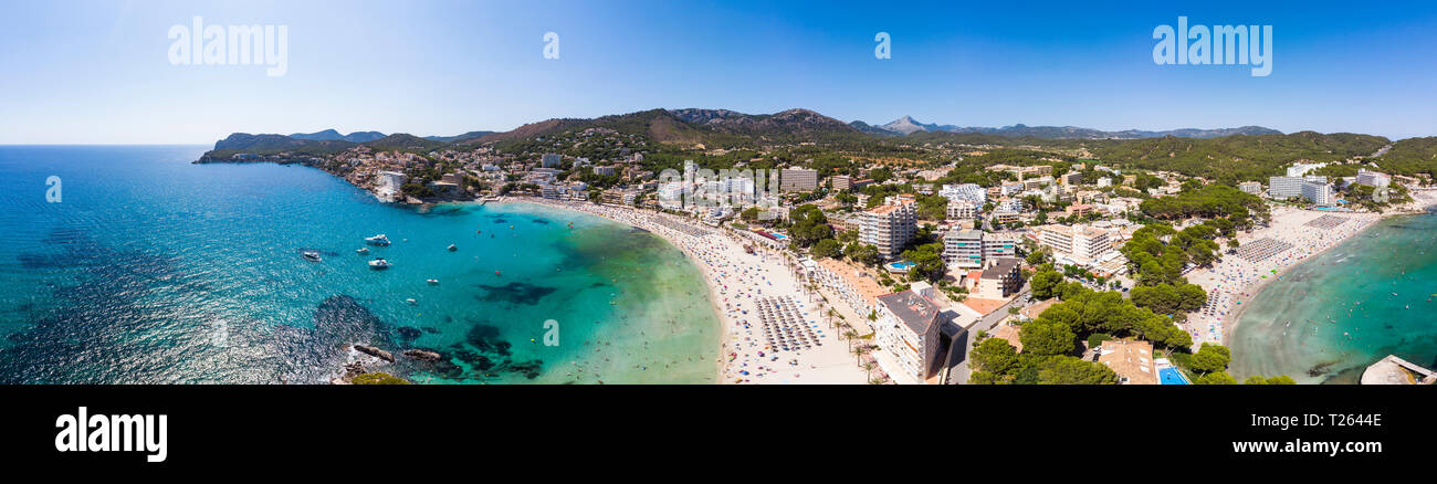 Spain, Balearic Islands, Mallorca, Region Calvia, Costa de la Calma ...