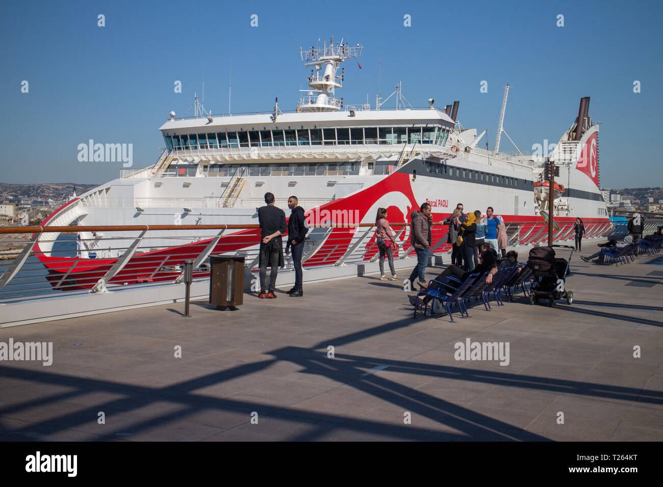 Marseille La center "Les Terrasses du Port Stock