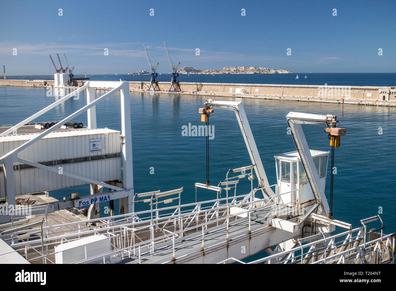 Marseille La center "Les Terrasses du Port Stock