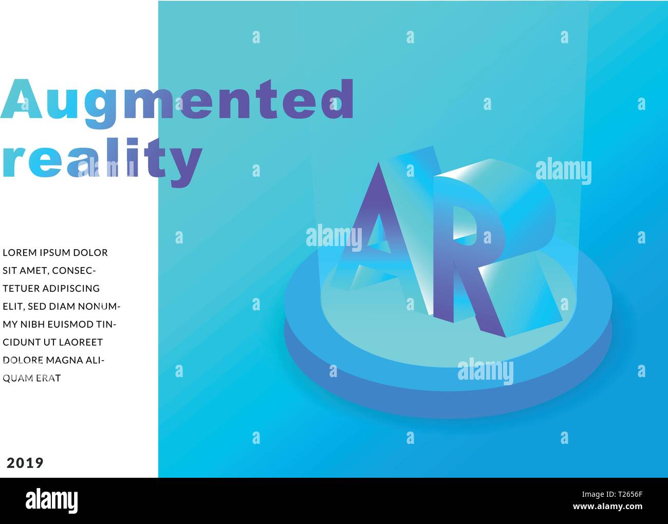 Artificial intelligence concept. isometric 3d illustration. technology background. EPS 10 vector Stock Vector