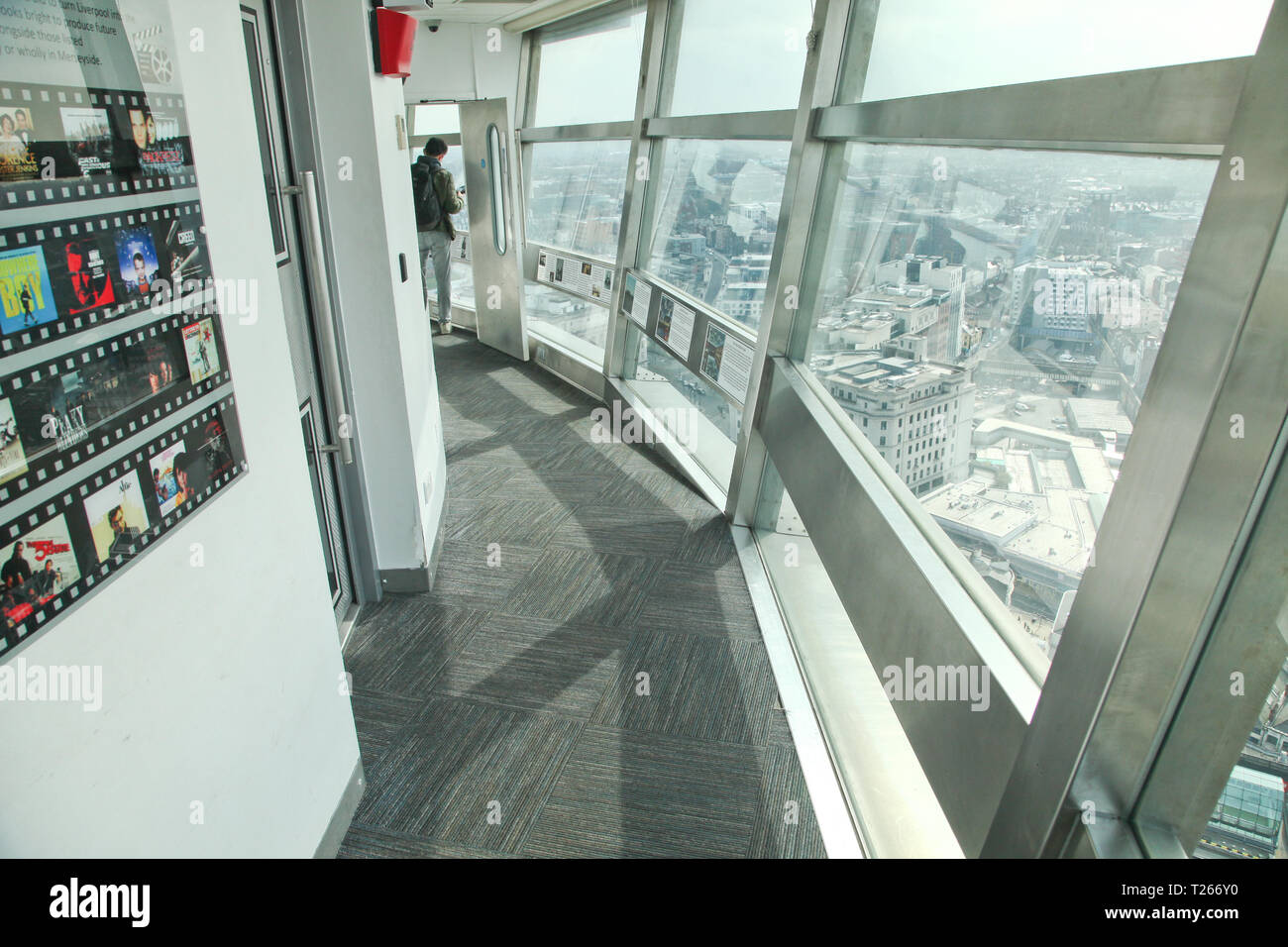 View from St. John's Beacon, Liverpool Stock Photo - Alamy