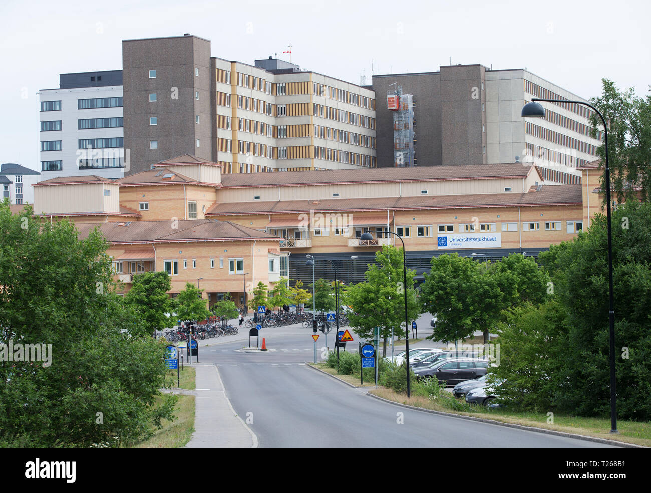 LINKÖPING 2016-06-16 Universitetssjukhuset (US) i Linköping. Foto Jeppe Gustafsson Stock Photo