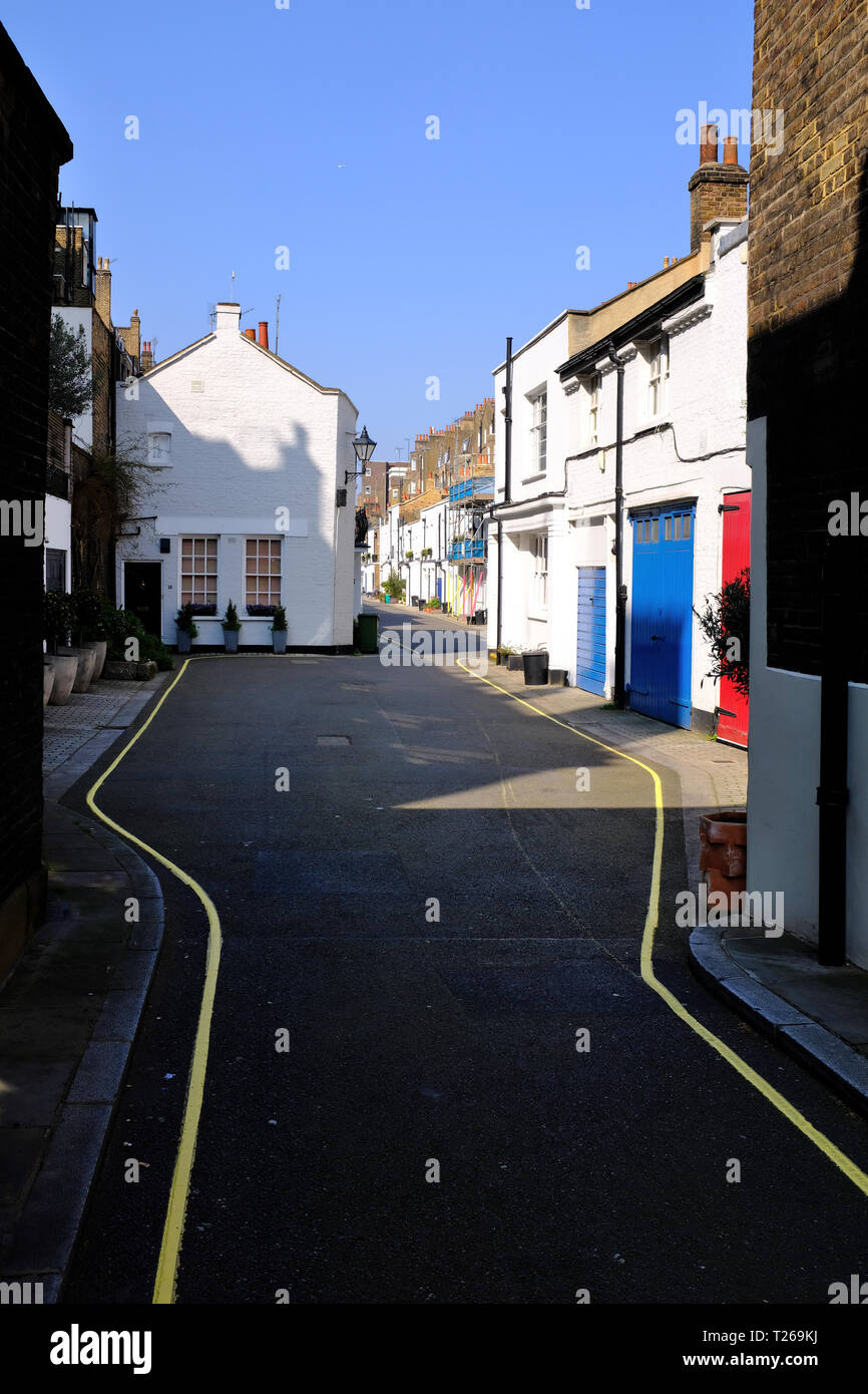 Gloucester Place Mews London W1 UK Stock Photo Alamy