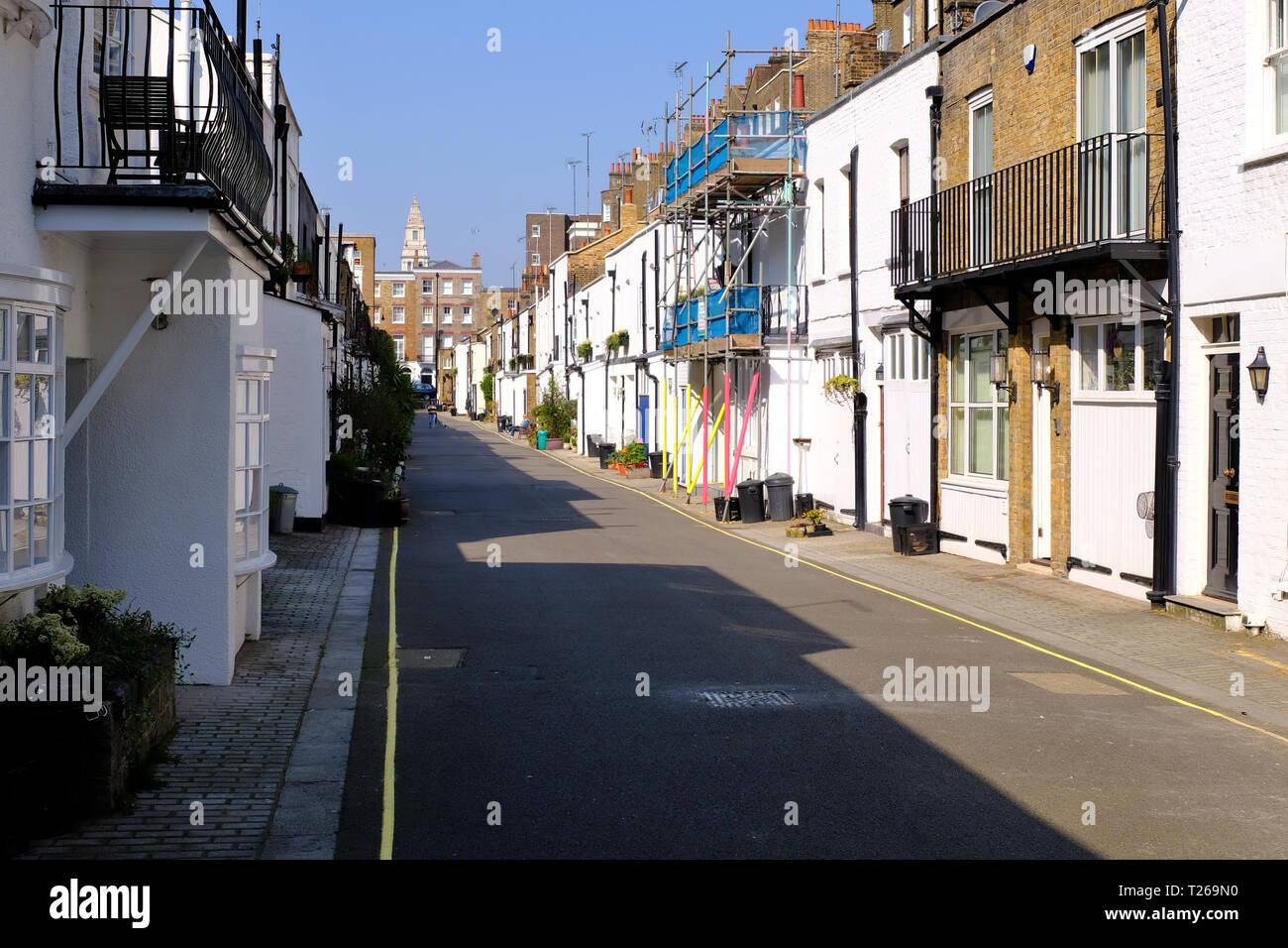 Gloucester Place Mews London W1 UK Stock Photo Alamy