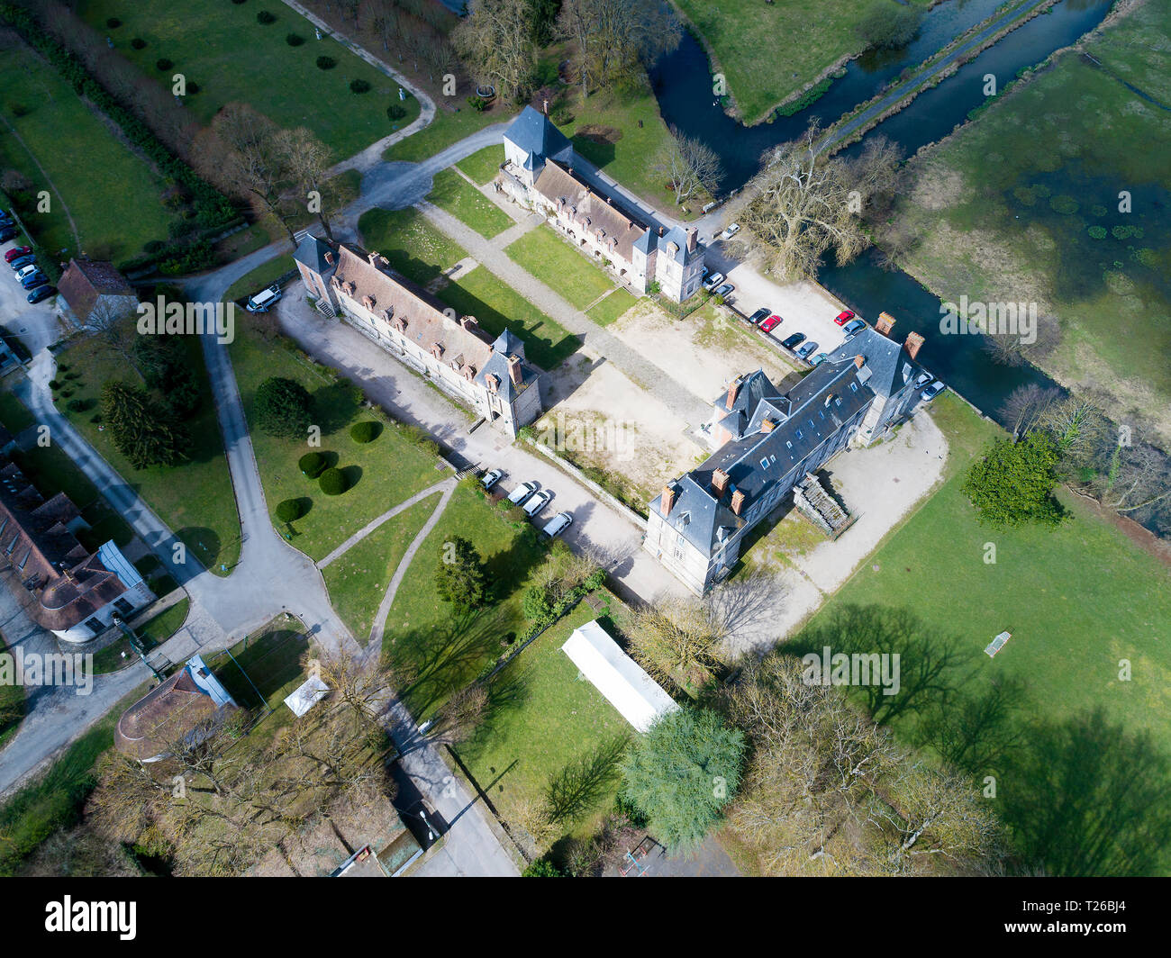 Castle of Gillevoisin, JanvillesurJuine, Essonne, Iledefrance