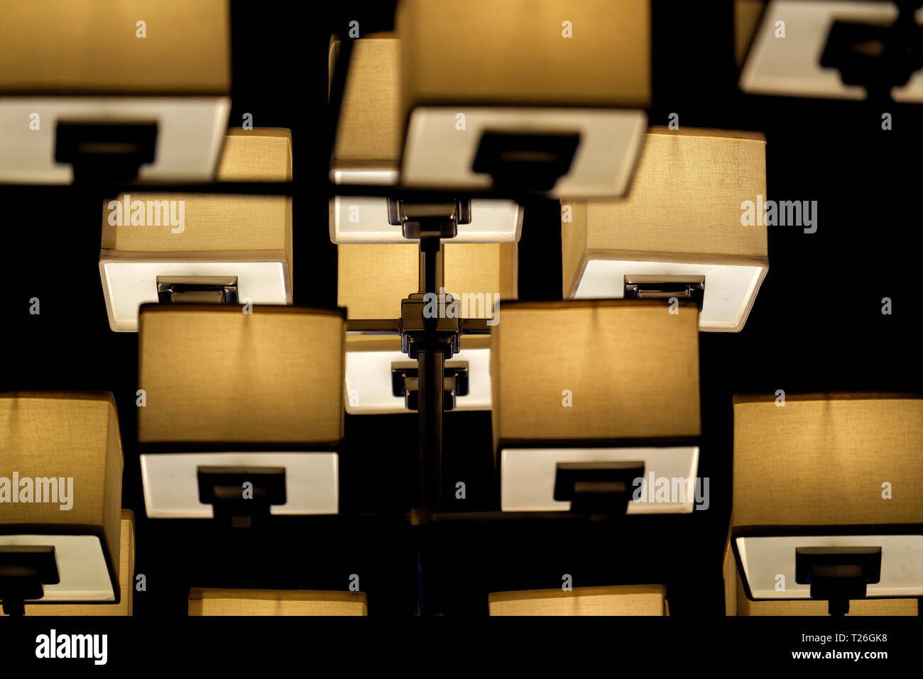 A modern lamp Stock Photo