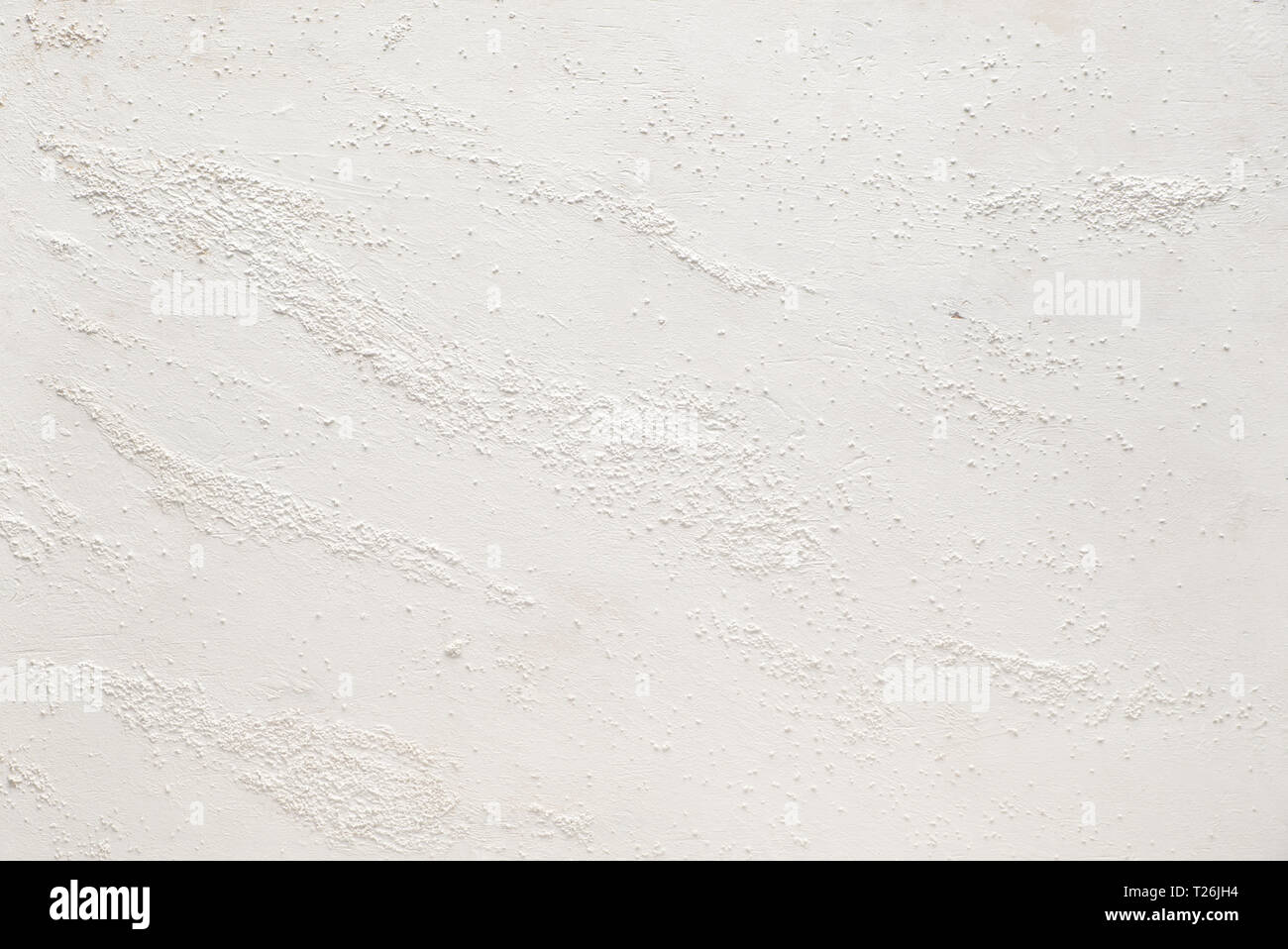 White textured background, flat lay with copyspace Stock Photo Alamy