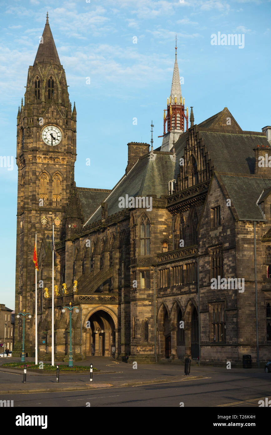 Rochdale clock tower town hall hires stock photography and images Alamy