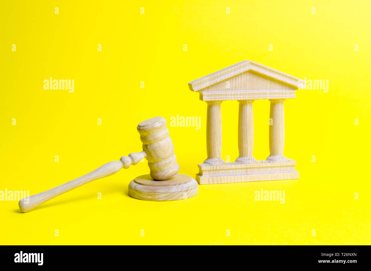 Wooden judge hammer hires stock photography and images Alamy