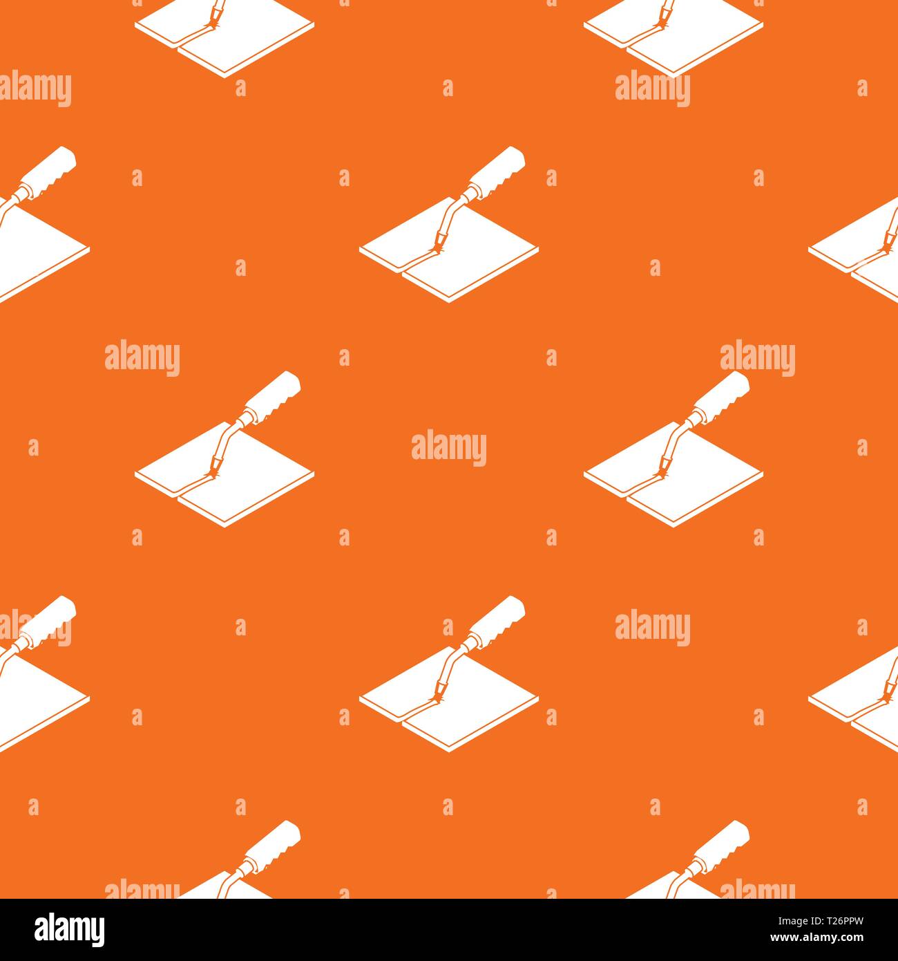 Welding torch pattern vector orange Stock Vector