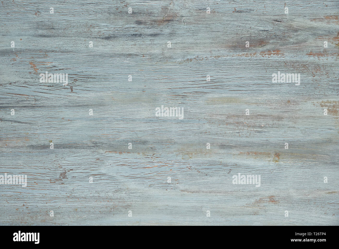 Light grey-blue wooden texture with crackled paint. Aged wood surface ...