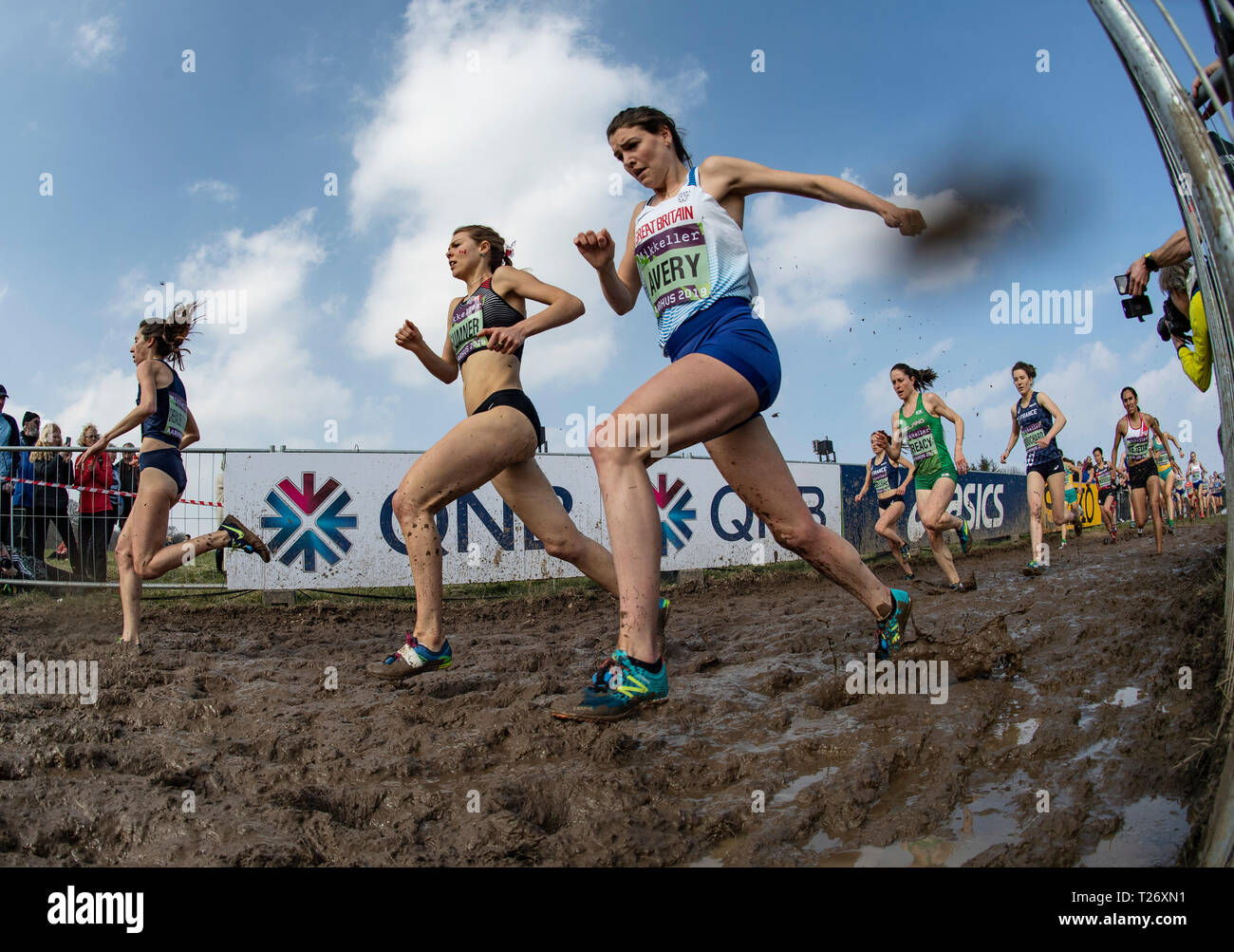 Senior Women's race, IAAF World Cross Country Championships 2019 Stock