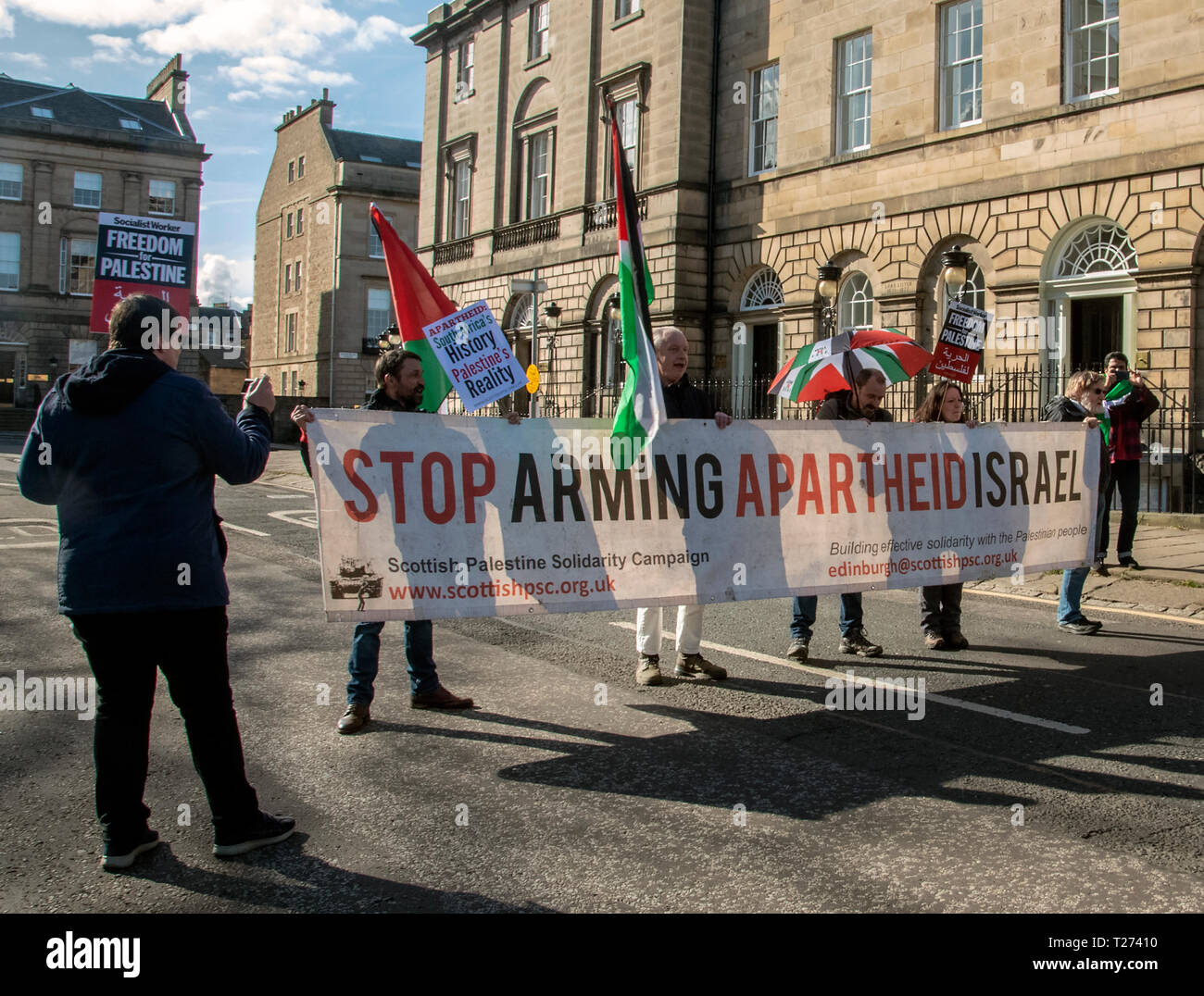 Scottish palestine solidarity campaign hi-res stock photography and