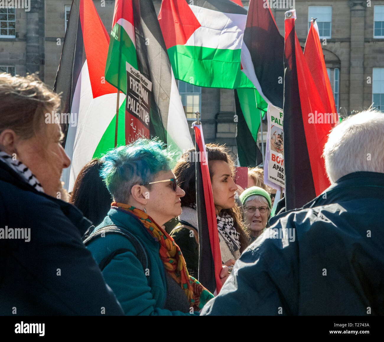 Scottish palestine solidarity campaign hi-res stock photography and