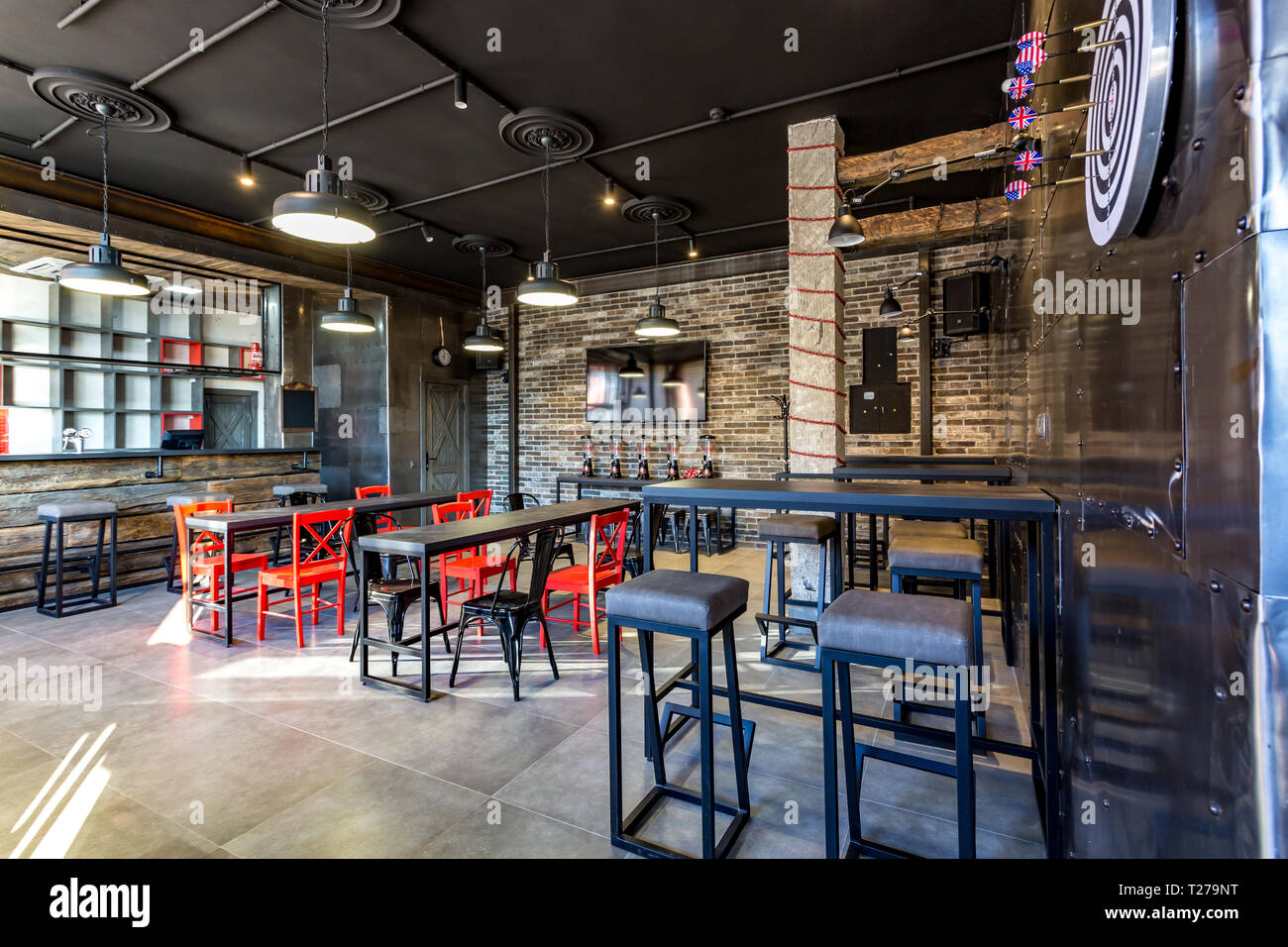 Modern Sports Bar Design