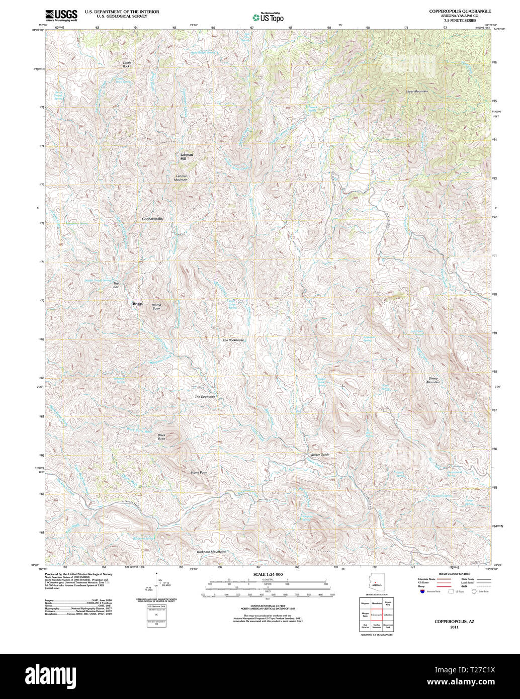 Copperopolis Map Copperopolis High Resolution Stock Photography and Images - Alamy