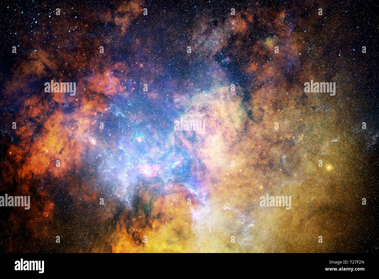 Colorful universe filled stars hi-res stock photography and images - Alamy