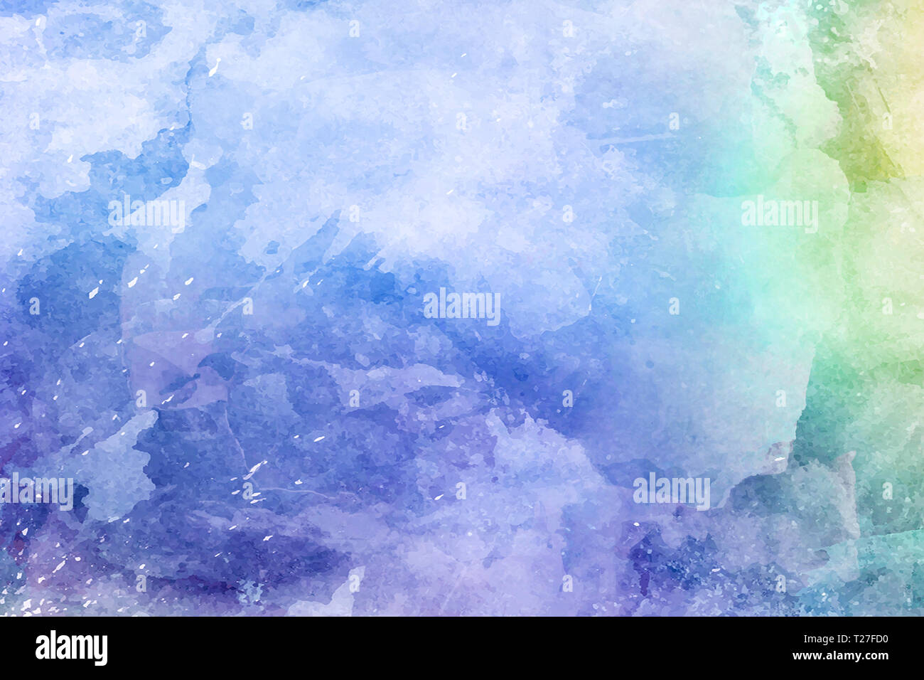 Abstract artistic smooth colorful bright galaxy artwork Stock Photo