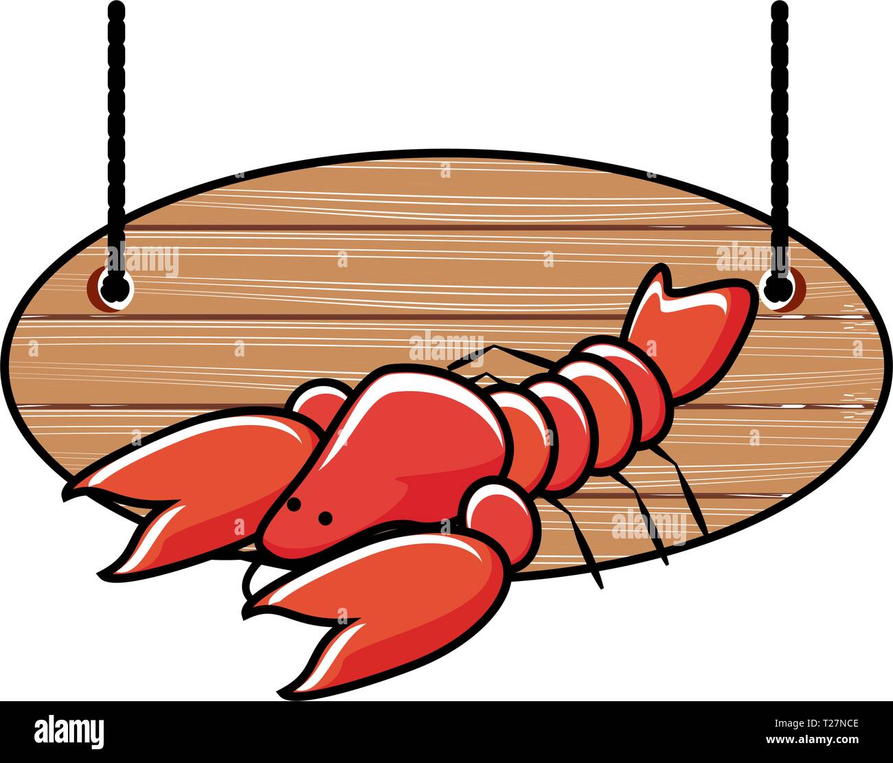 delicious lobster seafood icon vector illustration design Stock Vector ...