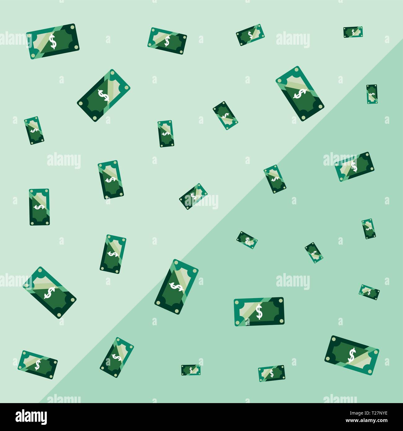 bank banknotes money currency background vector illustration Stock