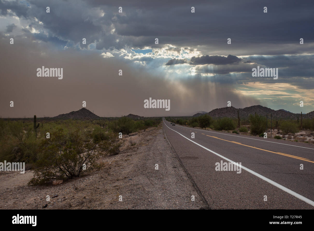 Sacaton Mountains, Pinal County, Arizona, USA Stock Photo Alamy