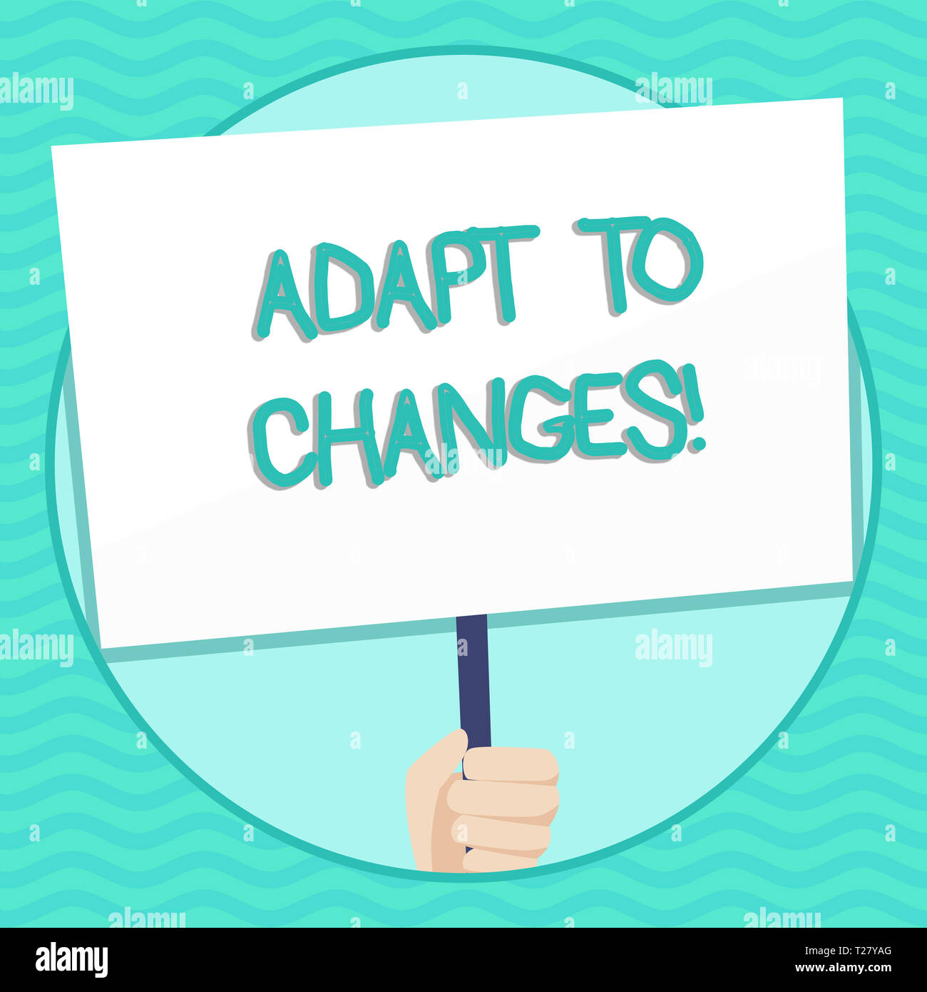 Word writing text Adapt To Changes. Business photo showcasing ...