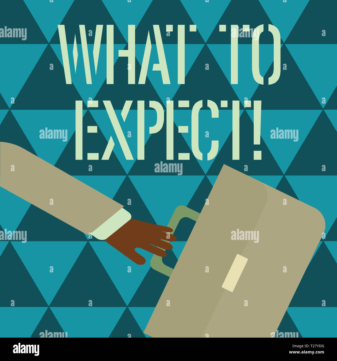 Text Sign Showing What To Expect Business Photo Text Asking About