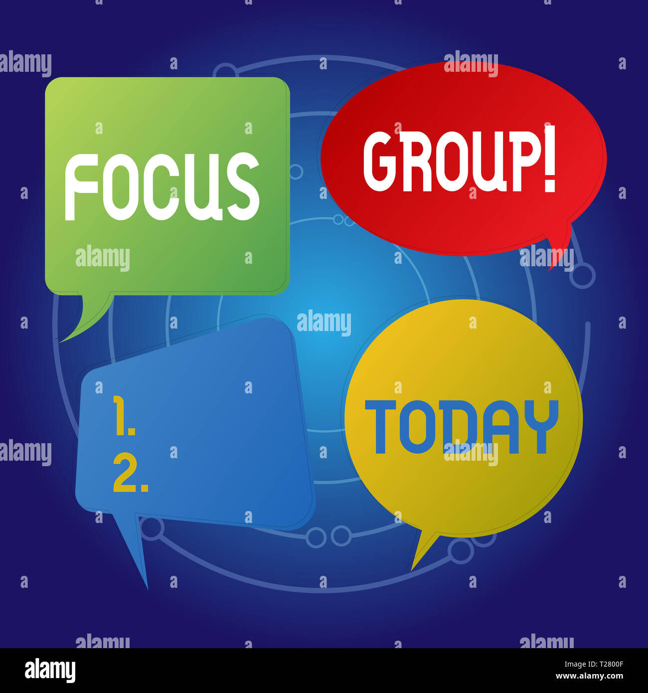Text sign showing Focus Group. Business photo showcasing showing ...